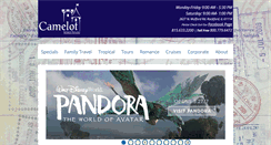 Desktop Screenshot of camelotworldtravel.com